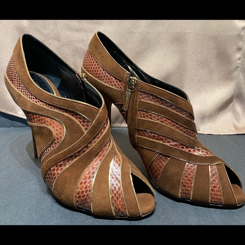 Dolce&Gabbana low ankle boot with lizard HH